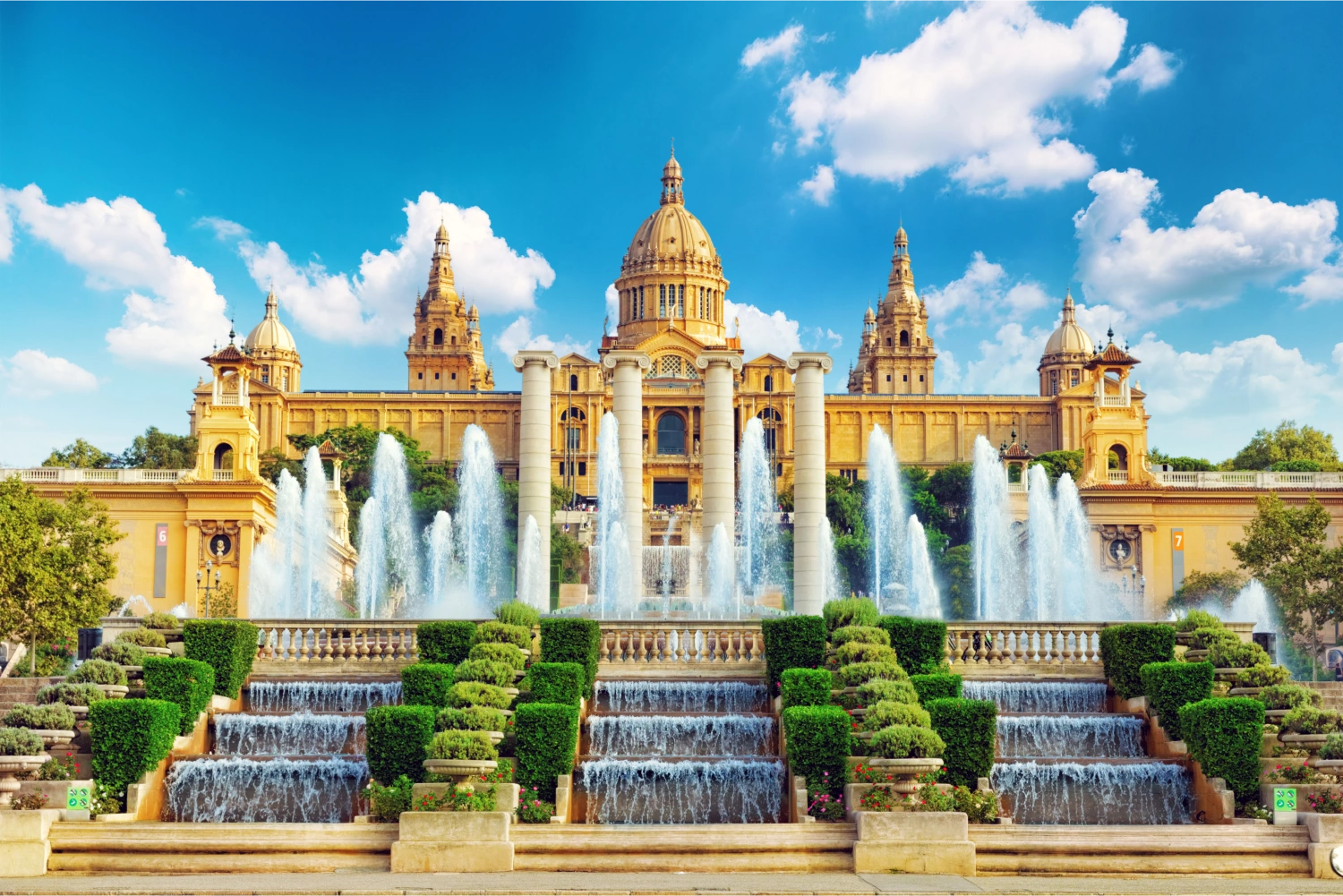The National Museum in Barcelona, Spain