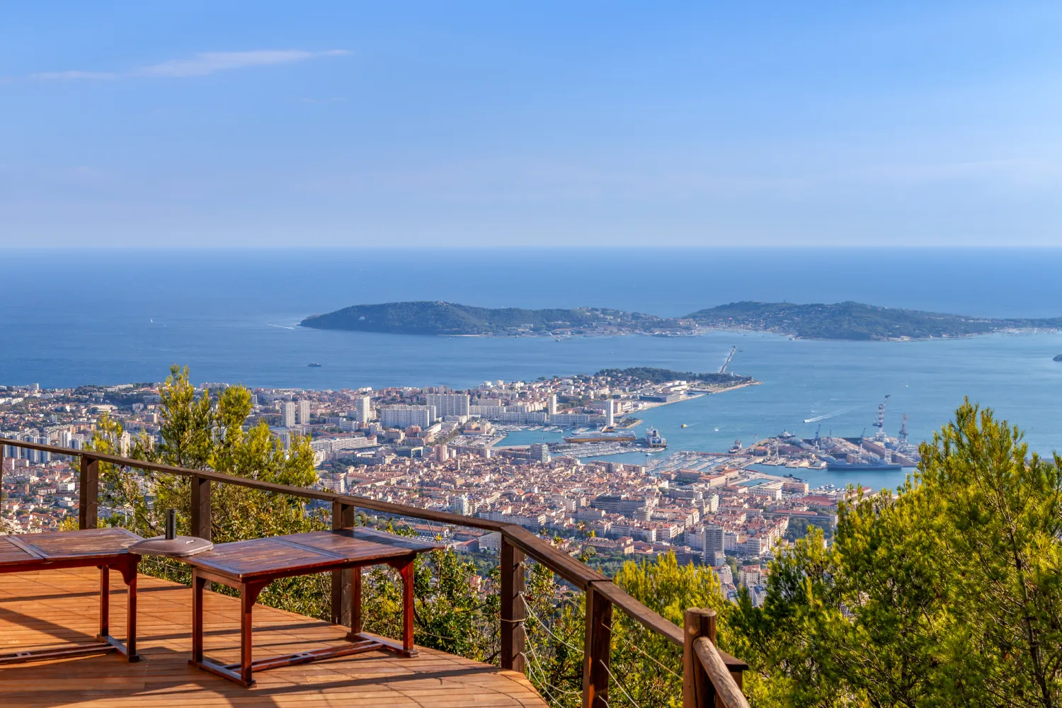 Faron Mountain Observation Deck Toulon image
