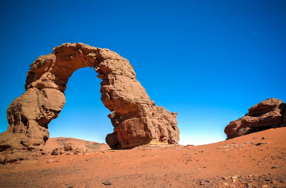 Arch of Africa at Tamezguida in Tassili nAjjer National Park