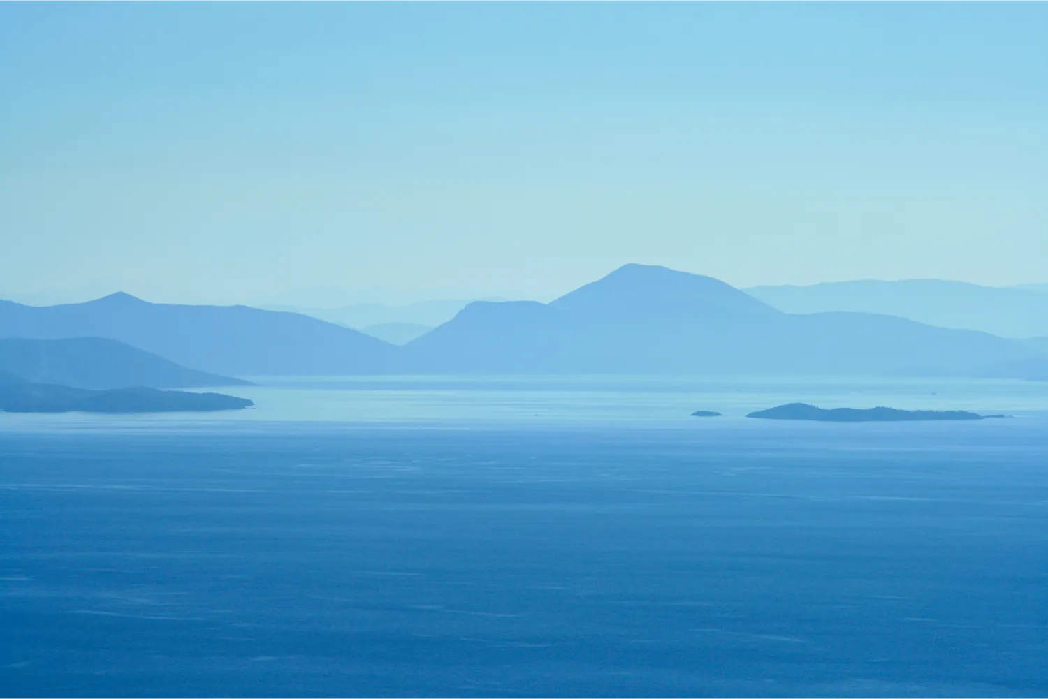 View from the port of Agios Konstantinos