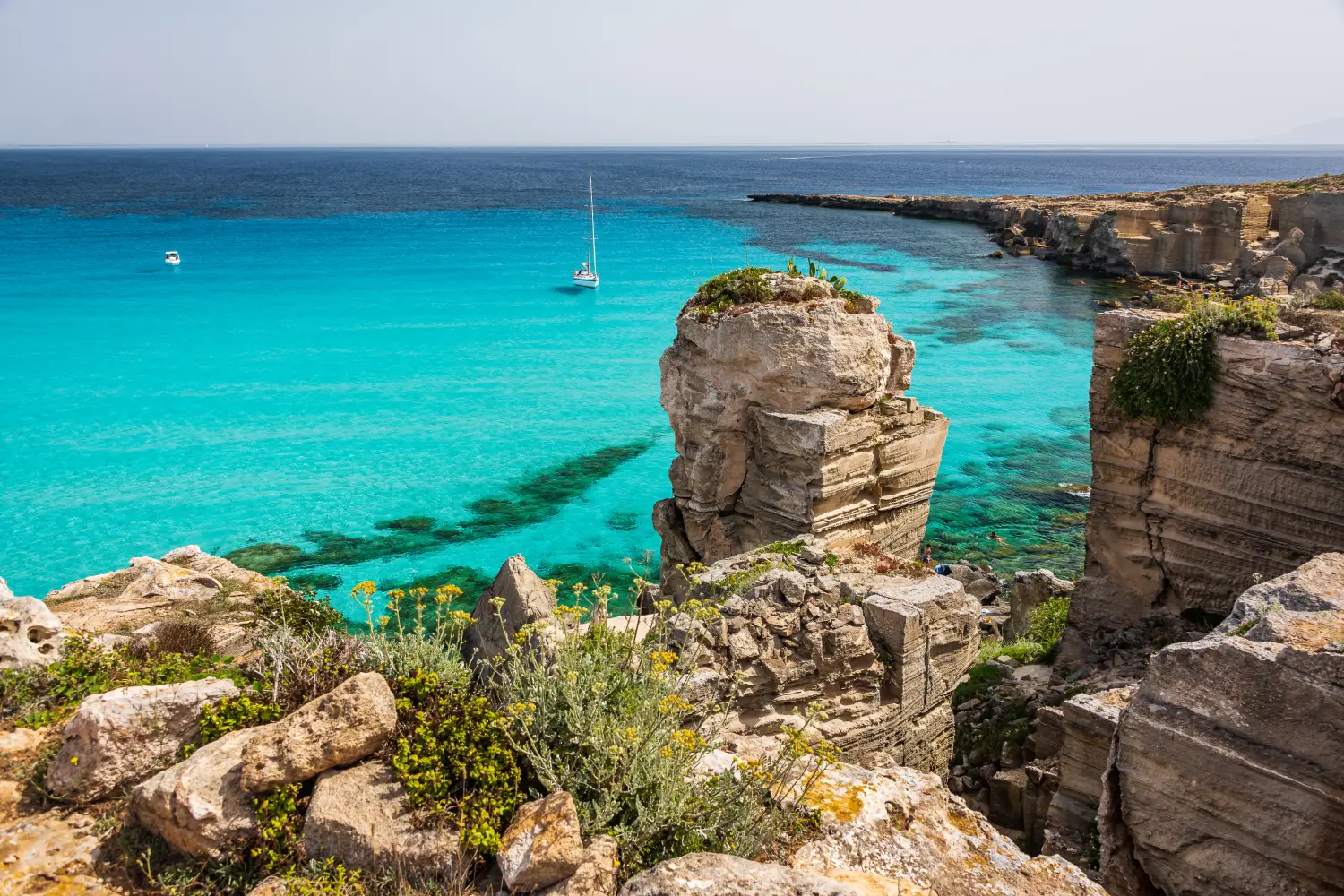 Cala Rossa Favignana Aegadian Islands image