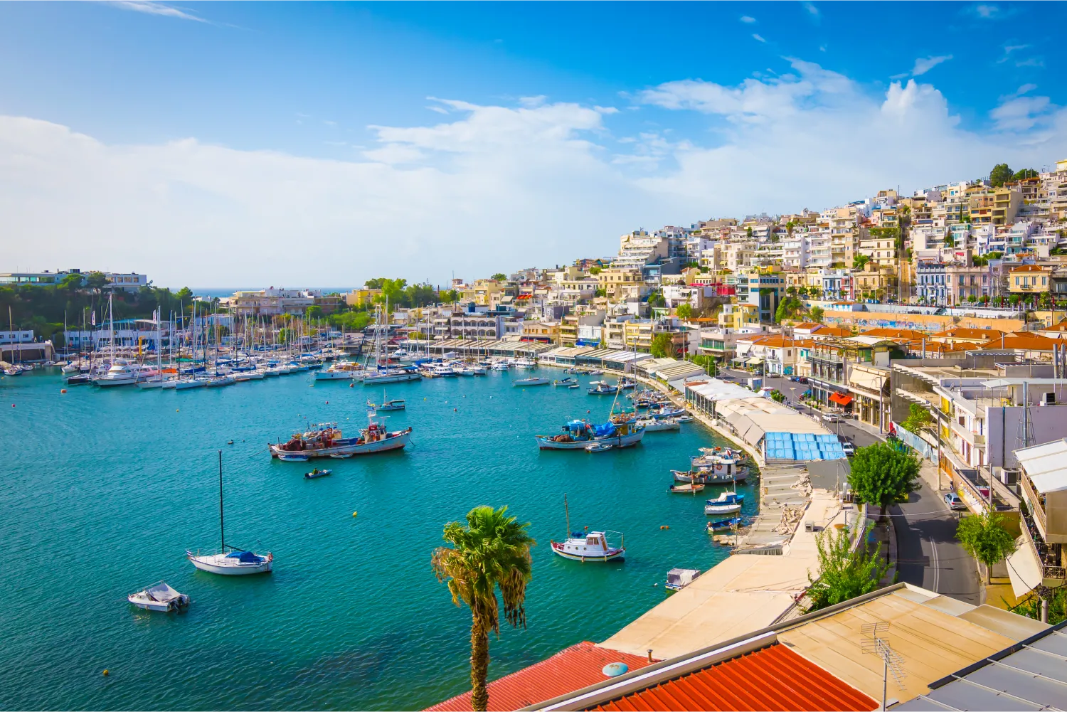 Mikrolimano Harbour And Yacht Marina in Piraeus