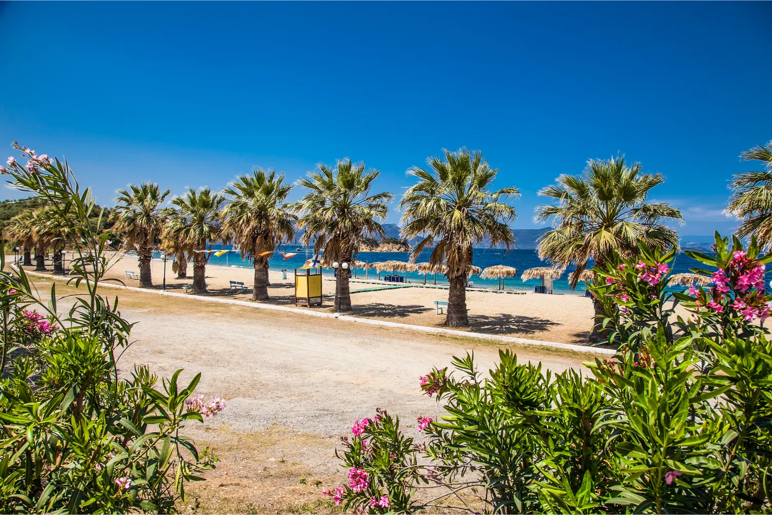 Nisiotissa Beach in Evia, Greece