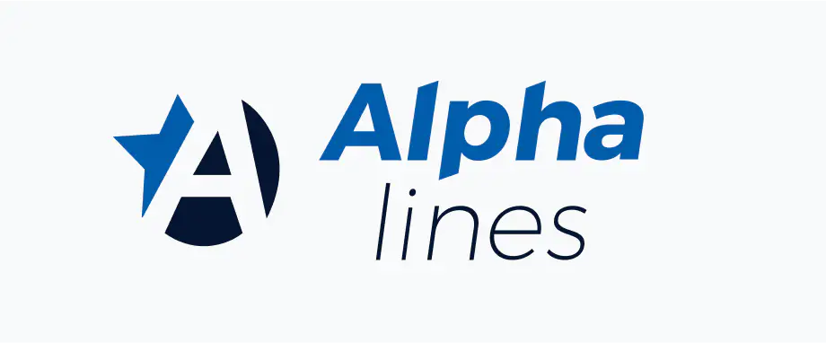 Alpha Lines logo